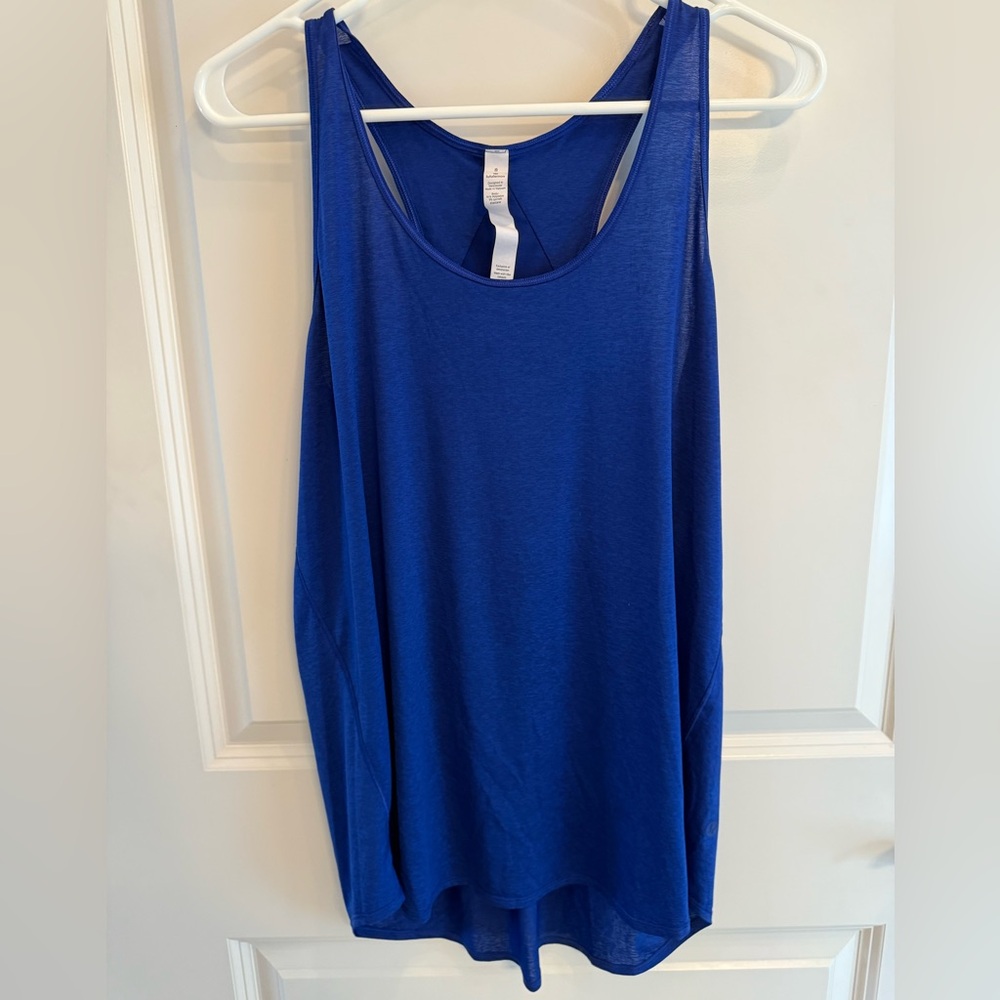 Lululemon Essential Tank Top Pleated - Blue